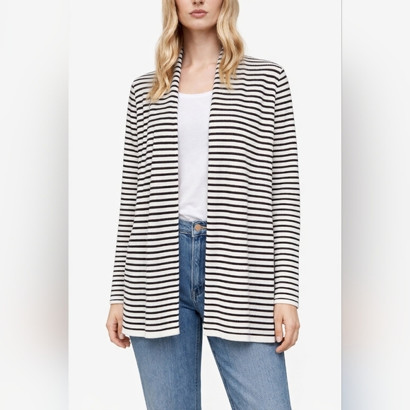 twik Sweaters - 2/$20 Twik Monochrome Striped Cardigan